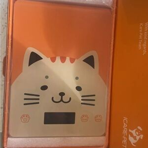 New Open Box ICARE-PET Smart Digital Scale Orange Max 15kg